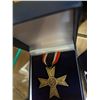 Image 1 : WW2 GERMAN GREAT QUALITY WAR MERRIT CROSS WITH ORIGINAL RIBBON