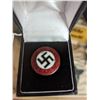 Image 1 : WW2 Original German NSDAP (Nazi) Party Enamel RZM Marked Membership Badge
