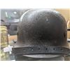 Image 2 : WW2 GERMAN M35 ARMY STEEL HELMET WITH DOUBLE DECAL ORIGINAL LINER MARKED WITH OWNERS NAME + STRAP