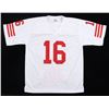 Image 3 : JOE MONTANA SIGNED SAN FRANCISCO 49ERS STAT JERSEY (JSA COA)