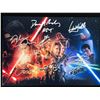 Image 1 : MULTI SIGNED STAR WARS: RISE OF SKYWALKER 8X10 (RA COA)