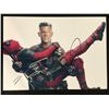 Image 1 : RYAN REYNOLDS AND JOSH BROLIN SIGNED DEADPOOL 8X10 (RA COA)