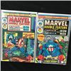 Image 1 : MARVEL COMICS DOUBLE FEATURE COMIC BOOK LOT