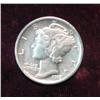 Image 1 : 12. 1918 P Mercury Dime. AU 50. Cleaned.