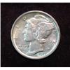 Image 1 : 25. 1917 S Mercury Dime. Unc. Redbook value $180.00