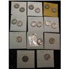 54. (15) 1930P & (3) 30S Mercury Dimes. G-VG.
