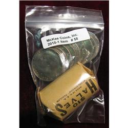 58. $15.00 face value 1976 D Bicentennial Half Dollars. BU