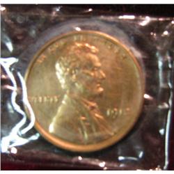88. 1912 P Lincoln Cent. Lightly cleaned Unc. Redbook $35.00