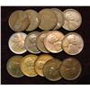 Image 1 : 105. (5) 1927 D & (10) 28 D Lincoln Cents. Most are EF.