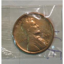 242. 1909 S Lincoln Cent. VF. Cleaned. Redbook $150.00