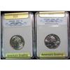 267. 2003 D Illinois & Arkansas Quarters SGS slabbed MS 70.