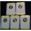 Image 2 : 276. All (5) 2001P State Quarters SGS slabbed MS 70.