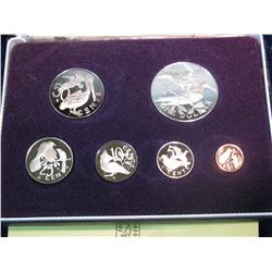 299. 1973 British Virgin Islands Proof Set. (6 pcs.)