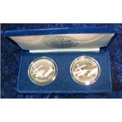 300. 1995 Republic of the Marshall Islands $5 & $50 Proof Set