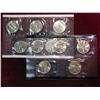 313. 2001 P & D U.S. Mint Quarter Sets in original cellophane.