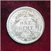 Image 3 : 334. 1891 P U.S. Seated Liberty Dime. EF. Cleaned.