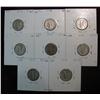 Image 2 : 374. 1925P, D, S, 29P, D, 27P, D, & S Dimes. G-VG
