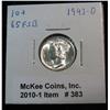 383. 1943 D Mercury Dime. MS 65 FSB