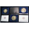 Image 1 : 459. 1972, 73, & 75 American Revolution Bicentennial Medals.