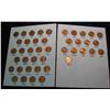 Image 1 : 478. 1959-82 Complete Date Set of Lincoln Cents in a folder.