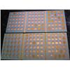 Image 1 : 487. 1916-76 Partial Lincoln Cent Set in a pair of Whitman folders.