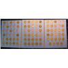 Image 1 : 495. 1909-40 Partial Set of Lincoln Cents in a Whitman folder.