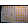 Image 2 : 495. 1909-40 Partial Set of Lincoln Cents in a Whitman folder.