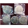 Image 2 : 515. 1972, 73, 74, 75, & 77 Bridge Festival Medals.