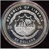 Image 2 : 522. 2000 Republic of Liberia $20 "Civil War- The Bombardment
