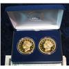 Image 1 : 537. 1849 Double Eagle Proof Set in felt-lined case.