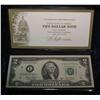 Image 1 : 541. Series 2003 Crisp Unc $2 Federal Reserve Note in holder