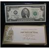 Image 2 : 542. Series 2003 Crisp Unc $2 Federal Reserve Note in holder
