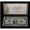 Image 2 : 543. Series 2003 Crisp Unc $2 Federal Reserve Note in holder