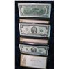 Image 1 : 557. (3) 2003 $2 Federal Reserve Notes in a U.S. Monetary Exchange Holders. CU.