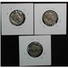Image 2 : 562. 1913D T.1, 14S, & 15D Buffalo Nickels. Restored dates. 