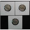Image 2 : 564. 1913D T.1, 14S, & 15D Buffalo Nickels. Restored dates. 