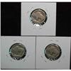 Image 2 : 565. 1913D T.1, 14S, & 15D Buffalo Nickels. Restored dates. 