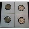Image 2 : 583. 1919D, S, 20D, & 25S Buffalo Nickels. Restored dates.  