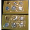 Image 1 : 620. 1960 & 63 U.S. Proof Sets in original cellophane.