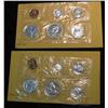 Image 1 : 621. 1960 & 63 U.S. Proof Sets in original cellophane.