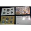 Image 1 : 625. 1969 U.S. Mint Set; 1968, 72, & 79 Canada Mint Sets in original envelopes.