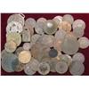 Image 1 : 629. Large Group of Old Coins & Tokens found with a metal detector.