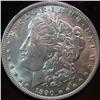Image 1 : 658. 1890 O Morgan Silver Dollar. Brilliant Unc. Small toning streak on the obverse