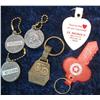 Image 1 : 687. (6) Advertising Key Chains. Includes (3) "Esso" Put a Tiger in your Tank;