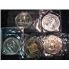 Image 1 : 701. (5) Different Double Eagle Commemorative Coins. Some with gold highlighting.