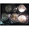Image 2 : 701. (5) Different Double Eagle Commemorative Coins. Some with gold highlighting.