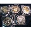 Image 1 : 704. (5) Different Double Eagle Commemorative Coins. Some with gold highlighting.