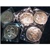 Image 2 : 706. (5) Different Double Eagle Commemorative Coins. Some with gold highlighting.