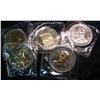 Image 1 : 707. (5) Different Double Eagle Commemorative Coins. Some with gold highlighting.