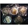 Image 1 : 712. (5) Different Double Eagle Commemorative Coins. Some with gold highlighting.